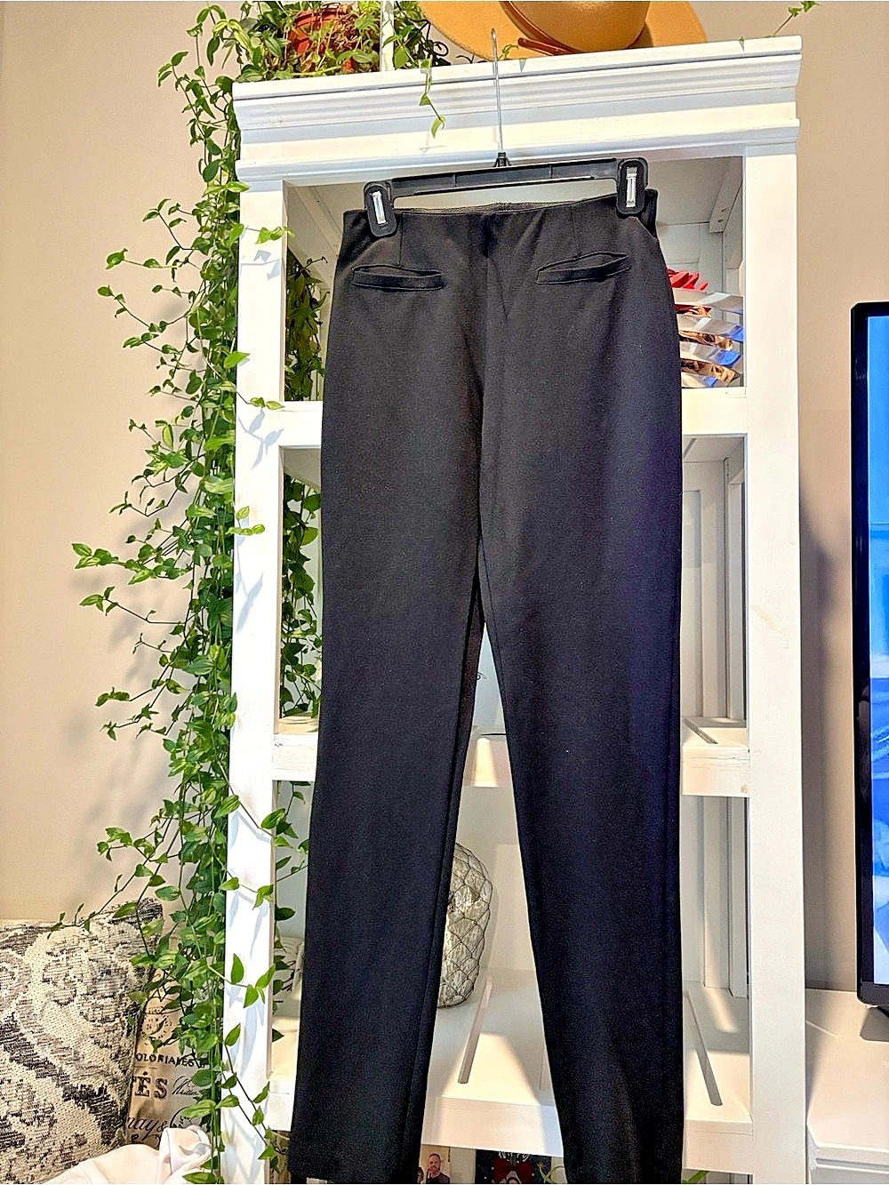 Laura Scott Seers Black Skinny Pants